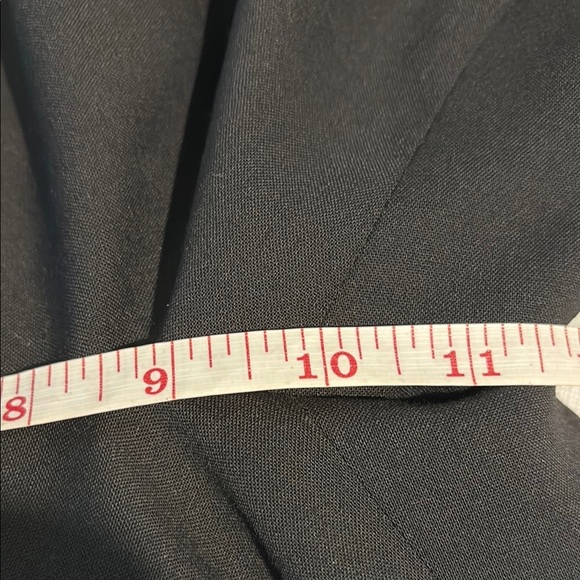 Club Monaco Italian tropical wool Black Flare Pants - Picture 7 of 9